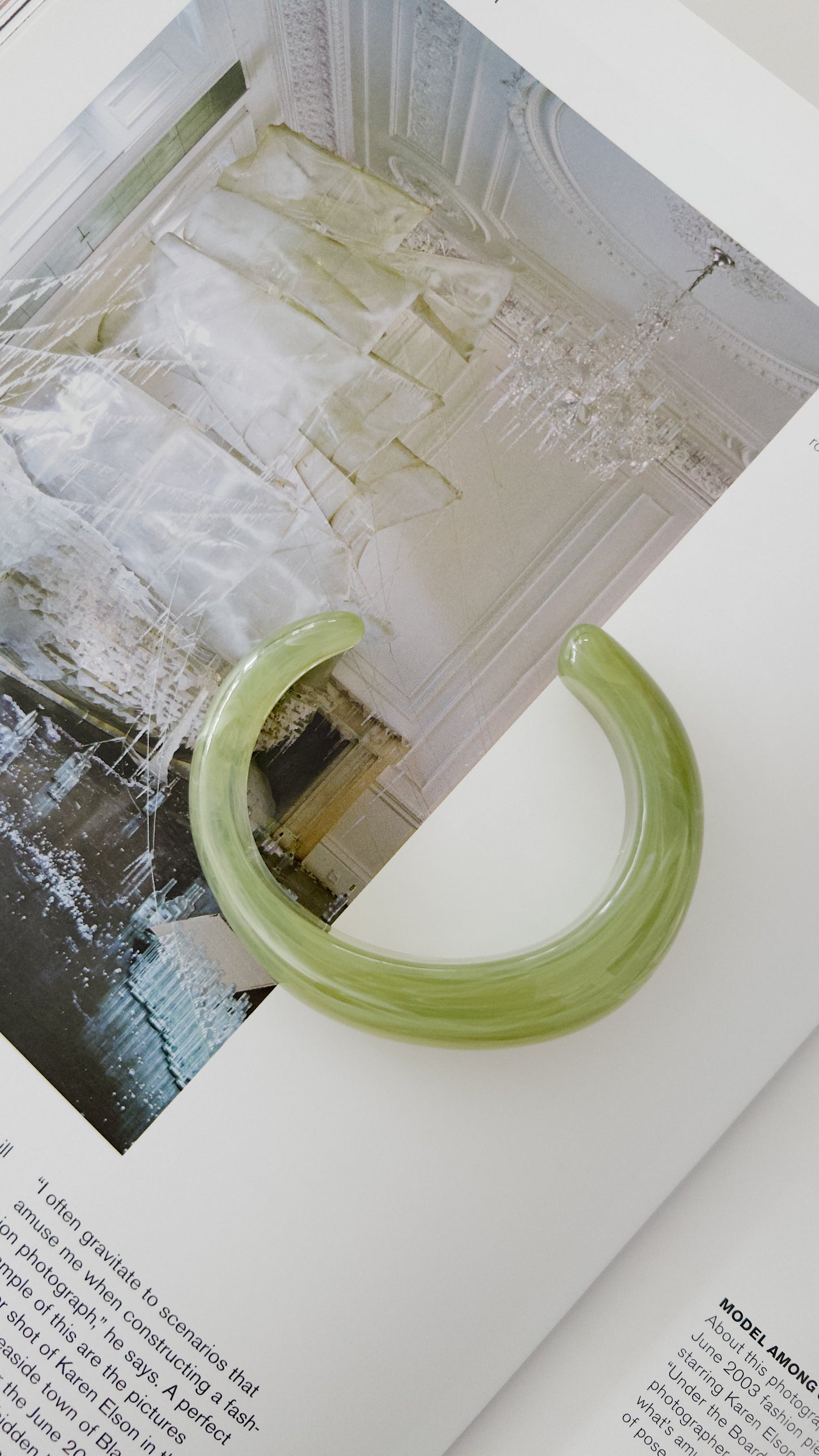 Salvia Resin Cuff