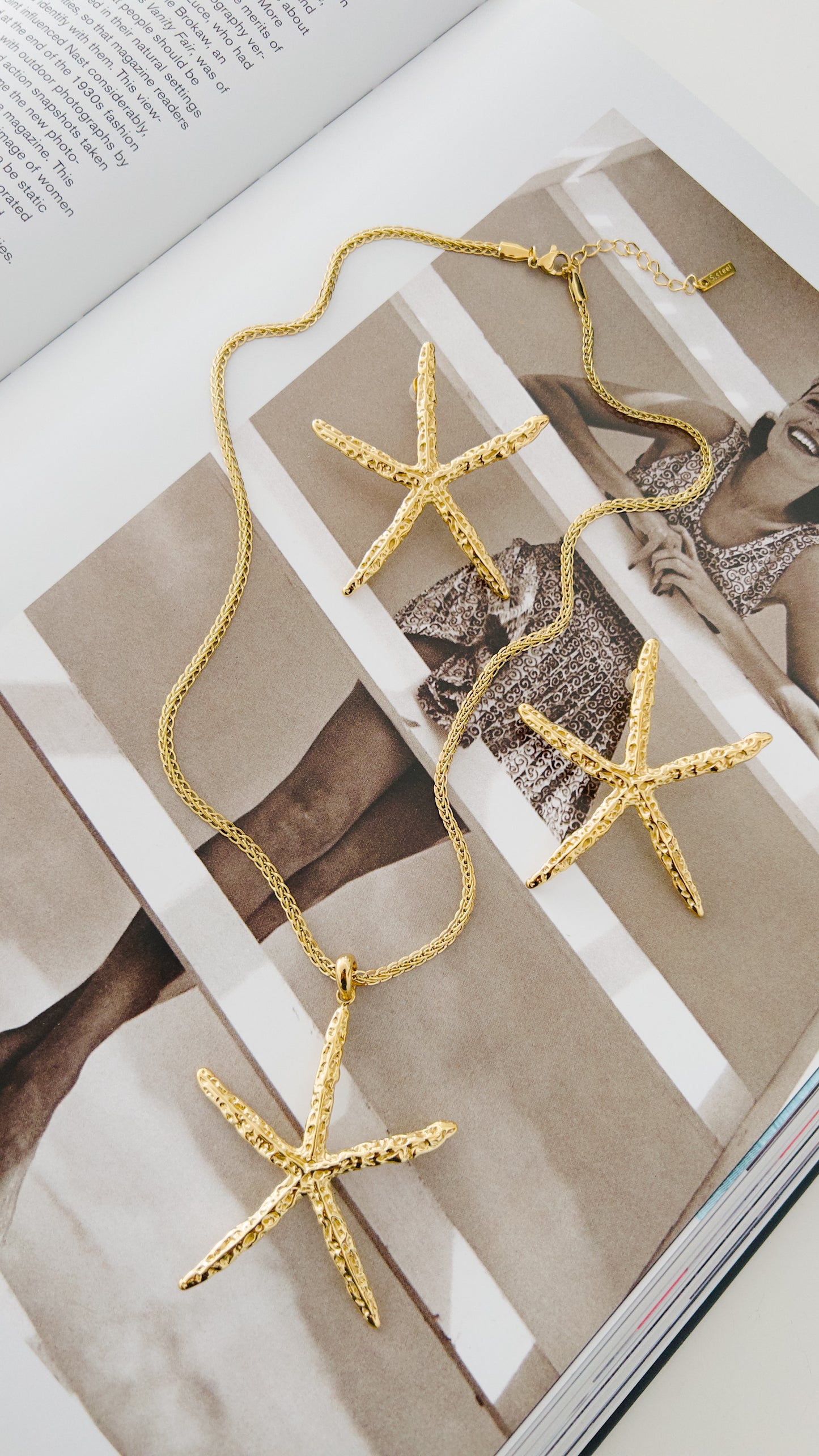 Stella Marina Earrings - Gold
