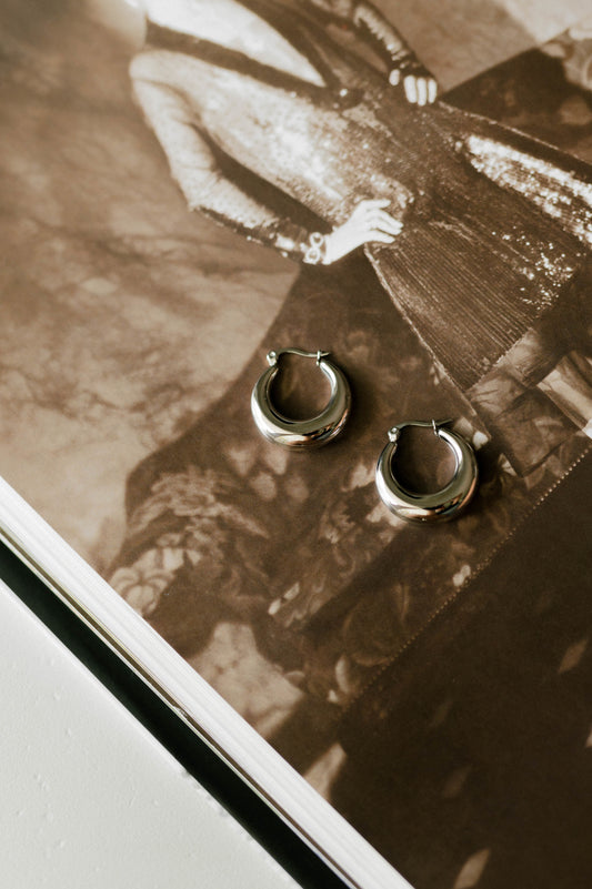 Everyday Hoops β 25mm (Silver)