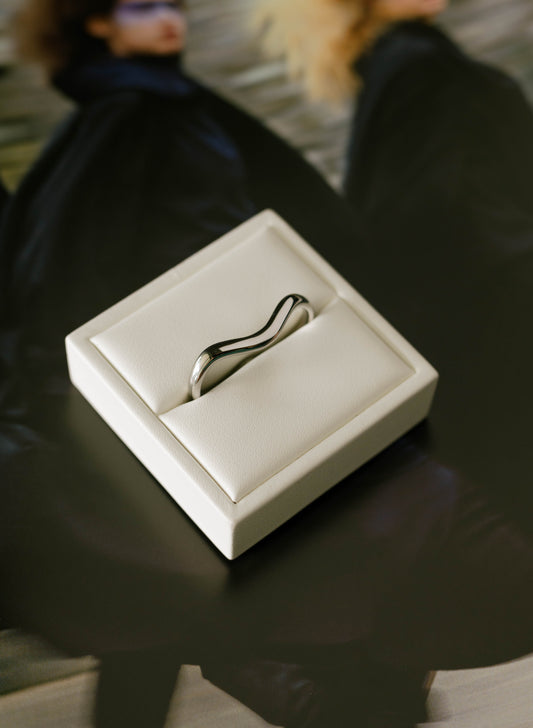 Double Wave Ring β Silver