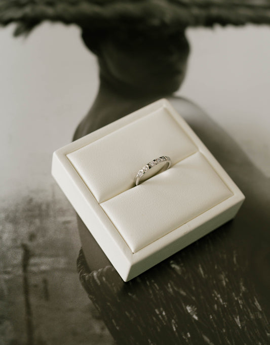 CZ Eternity Band – Silver