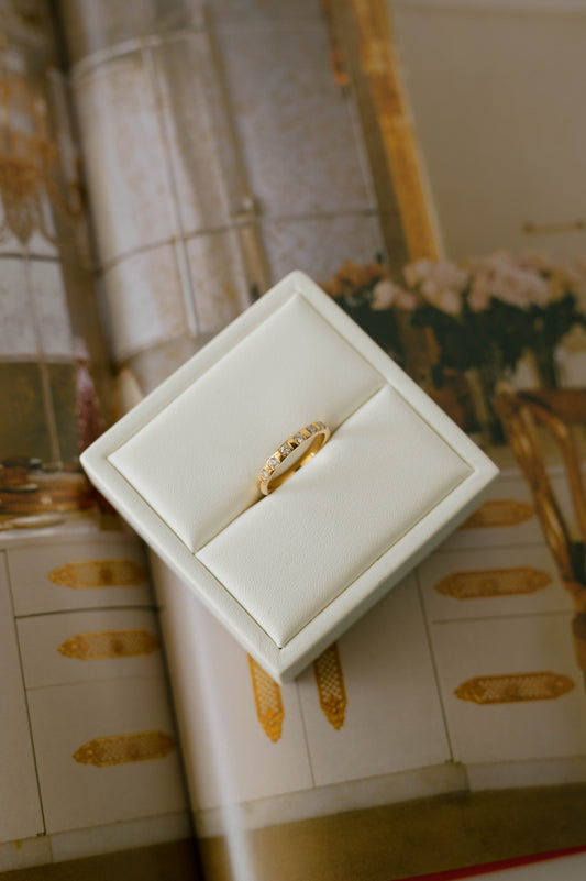 CZ Eternity Band – Gold