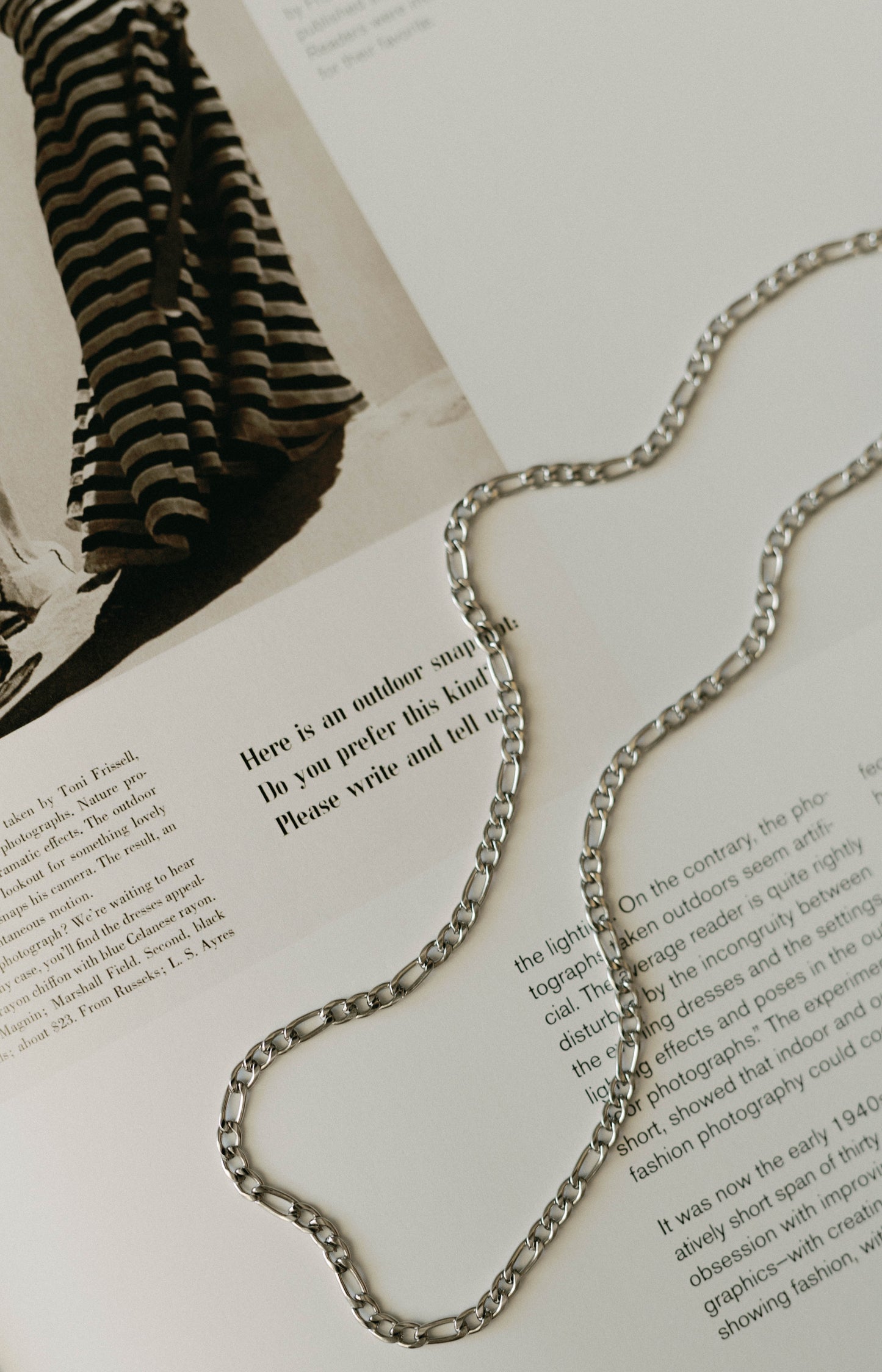 Cuban Chain Necklace – Silver