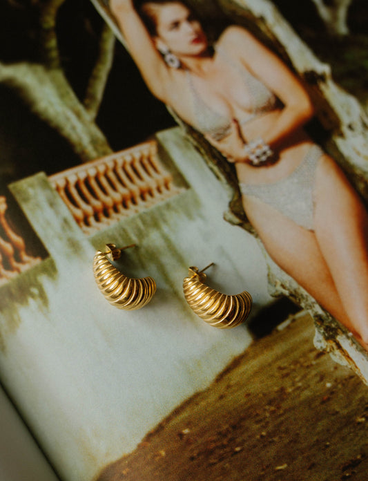 Ribbed Dome Hoops