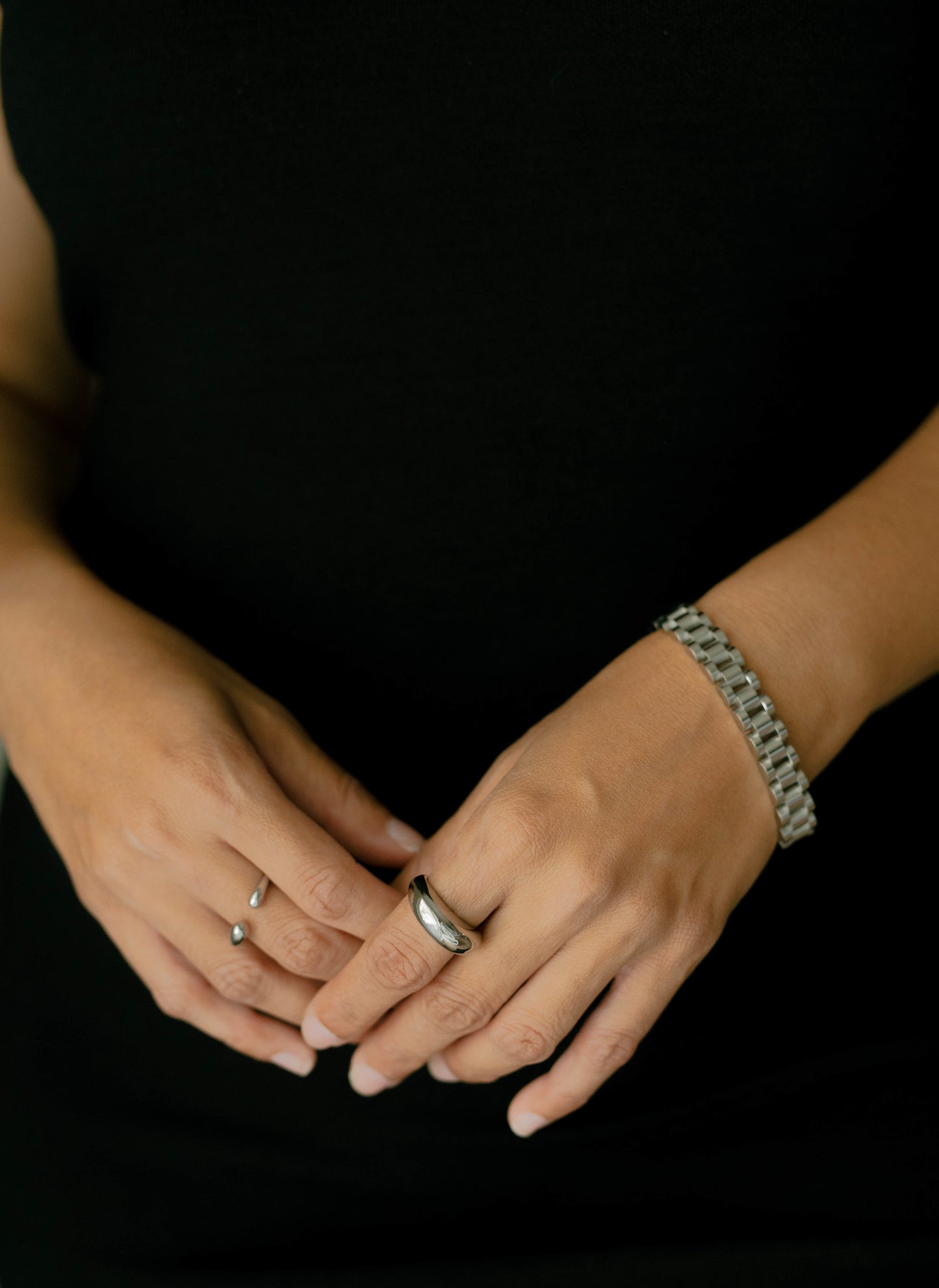 Watch Band Bracelet – Silver