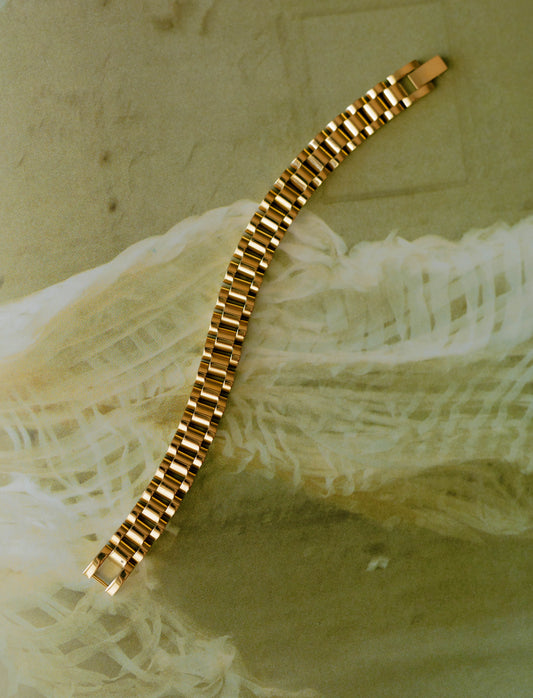 Watch Band Bracelet β Gold