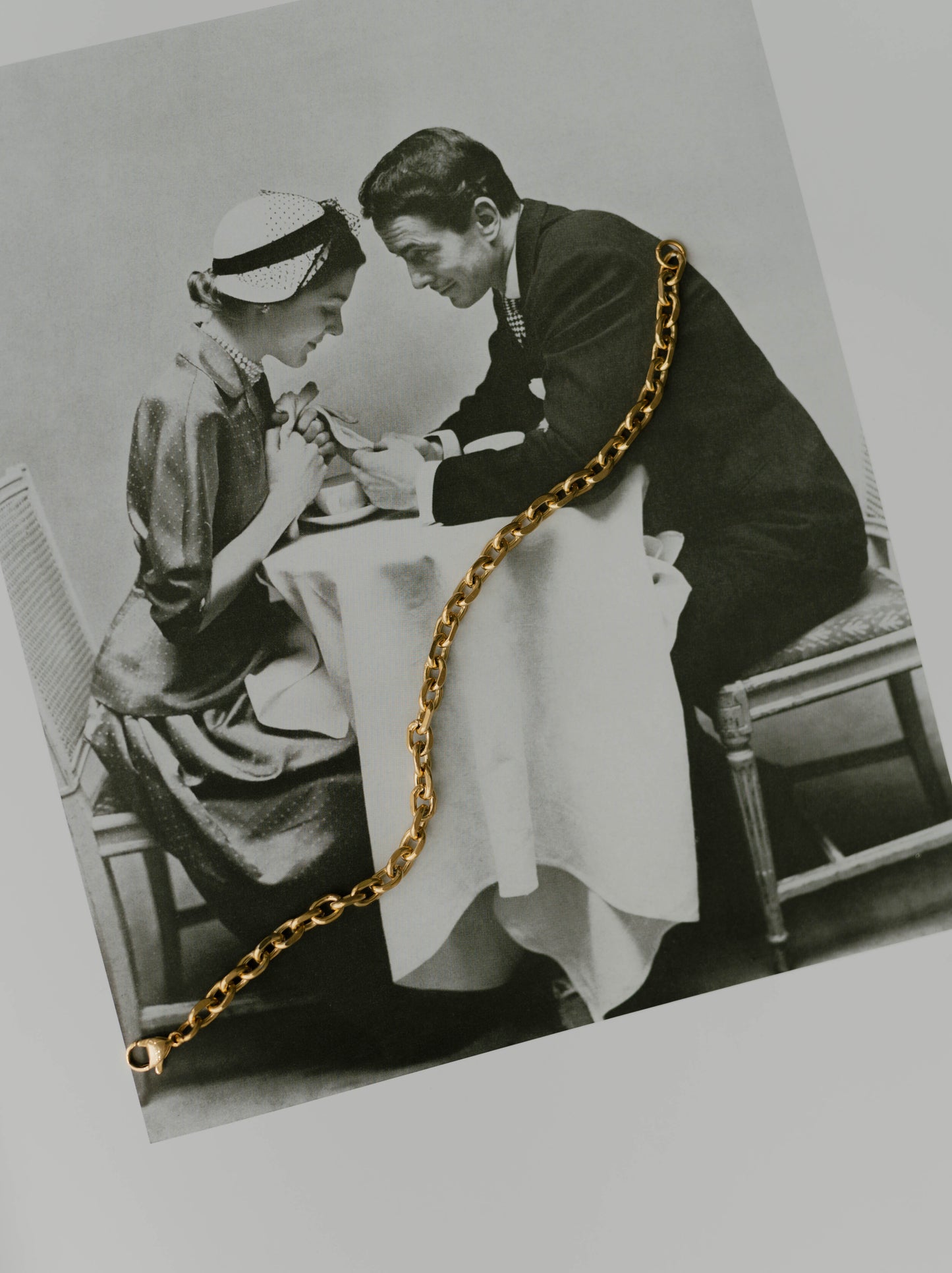 Anchor Link Bracelet – Gold