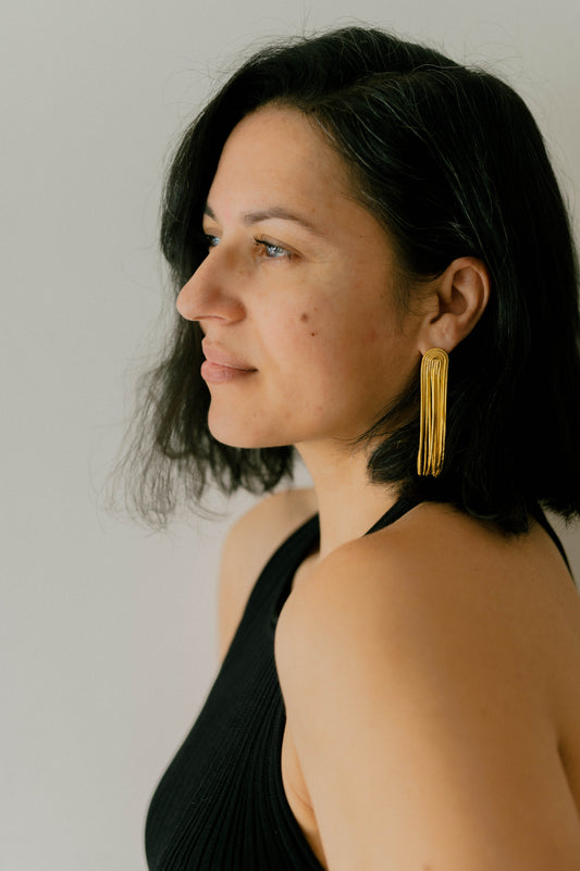 Fringe Drop Earrings