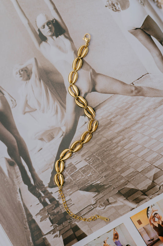 Cowrie Link Bracelet