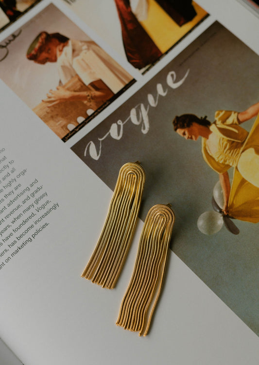 Fringe Drop Earrings