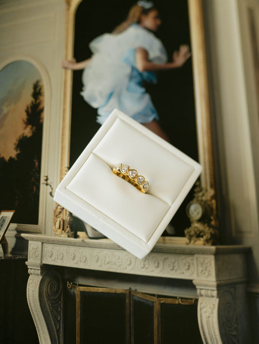 Eternal Heart Pavé Ring