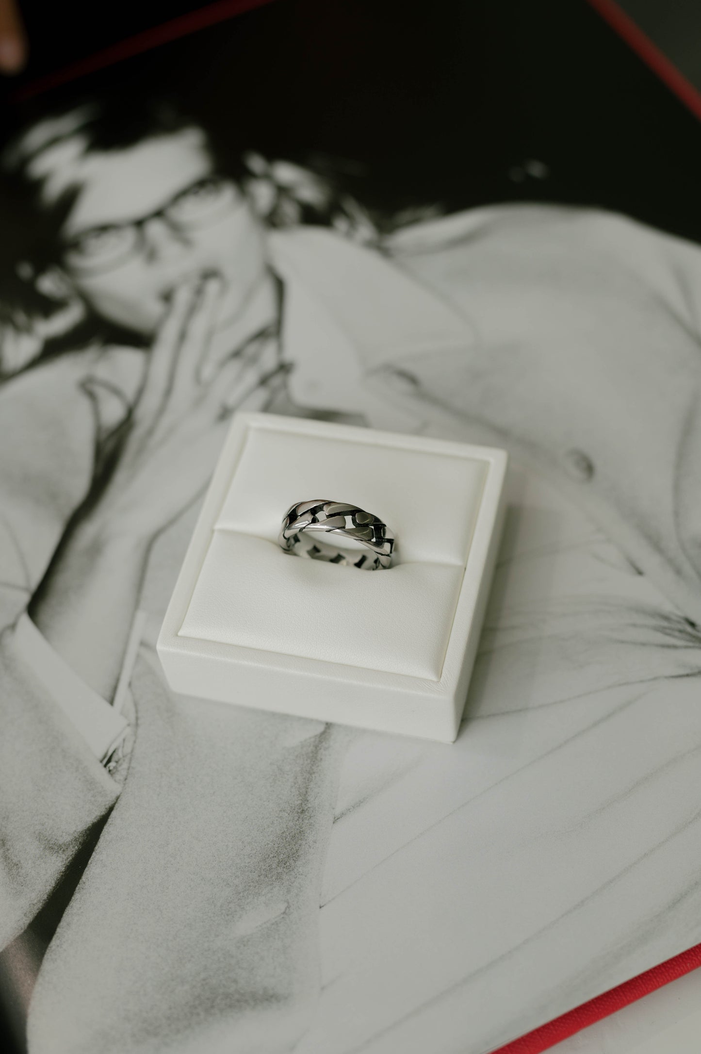 Cuban Link Ring – Silver