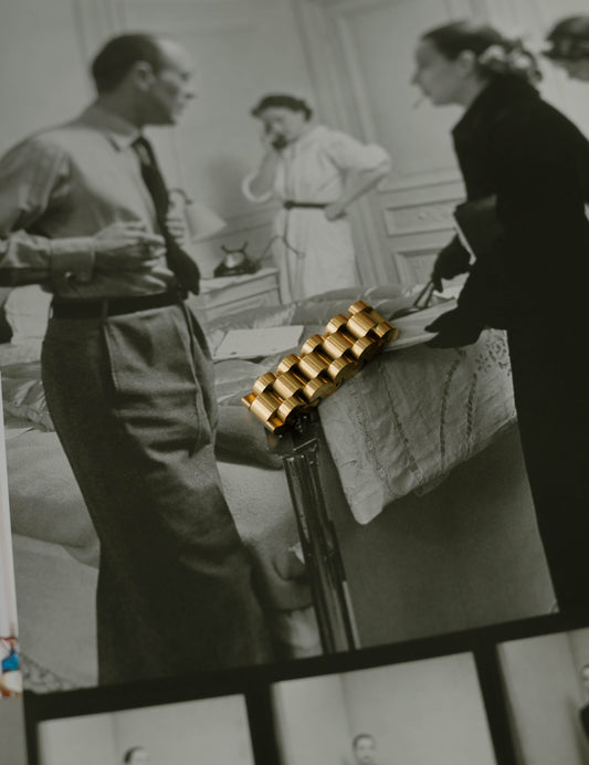 Watch Link Ring – Gold