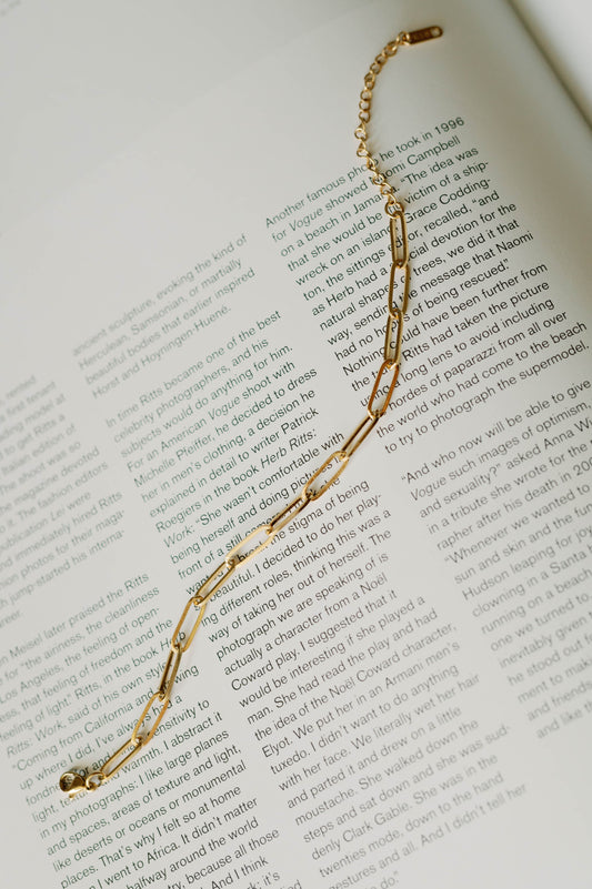 Paperclip Chain Bracelet