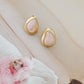MOLTEN RESIN EARRINGS – ROSA GOLD