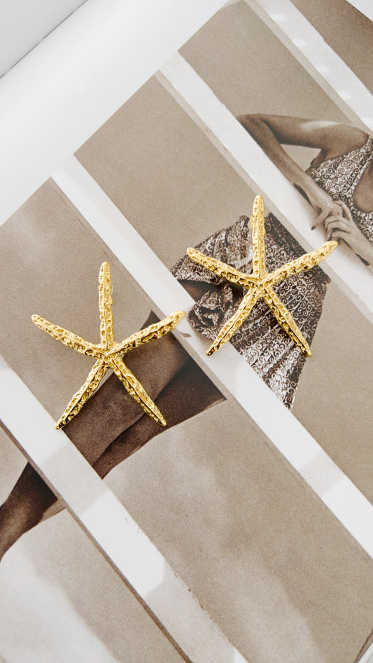 Stella Marina Earrings - Gold