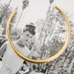 SCULPTURAL COLLAR NECKLACE – GOLD