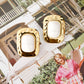 PERLA HAMMERED STATEMENT STUDS