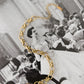 OVAL LINK STATEMENT BRACELET