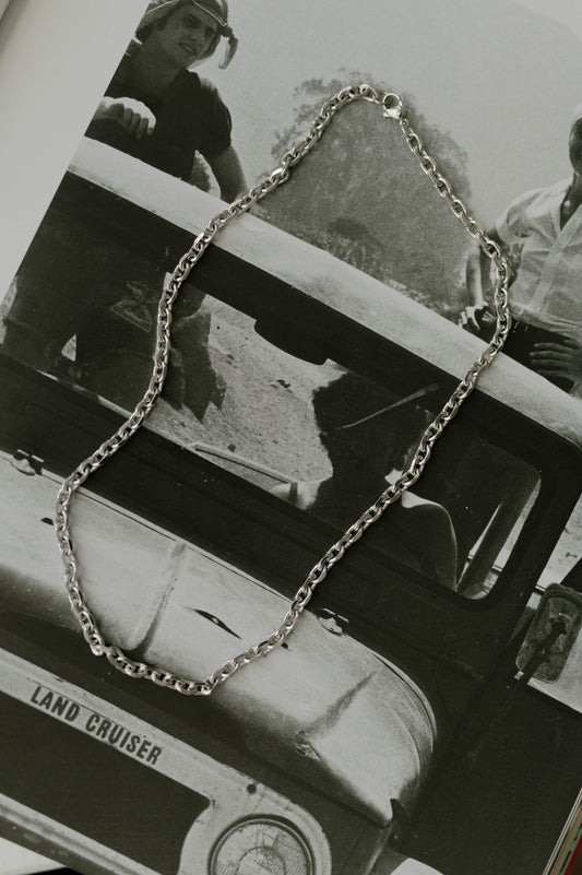 Rolo Chain Necklace – Silver