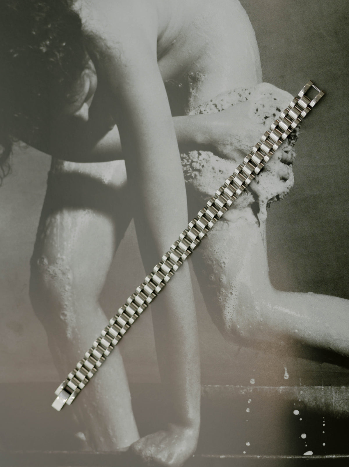 Watch Band Bracelet – Silver