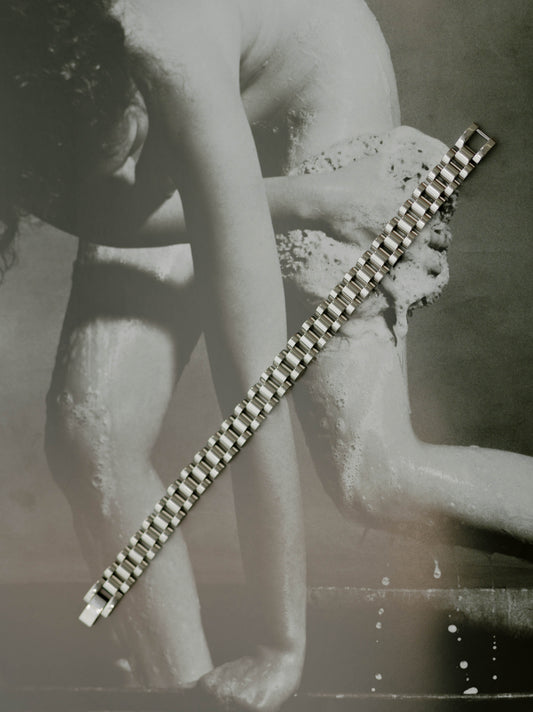 Watch Band Bracelet – Silver
