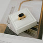 Rectangle Signet Ring – Black Agate