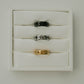 Cuban Link Ring – Black