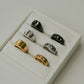 Cuban Link Ring – Black