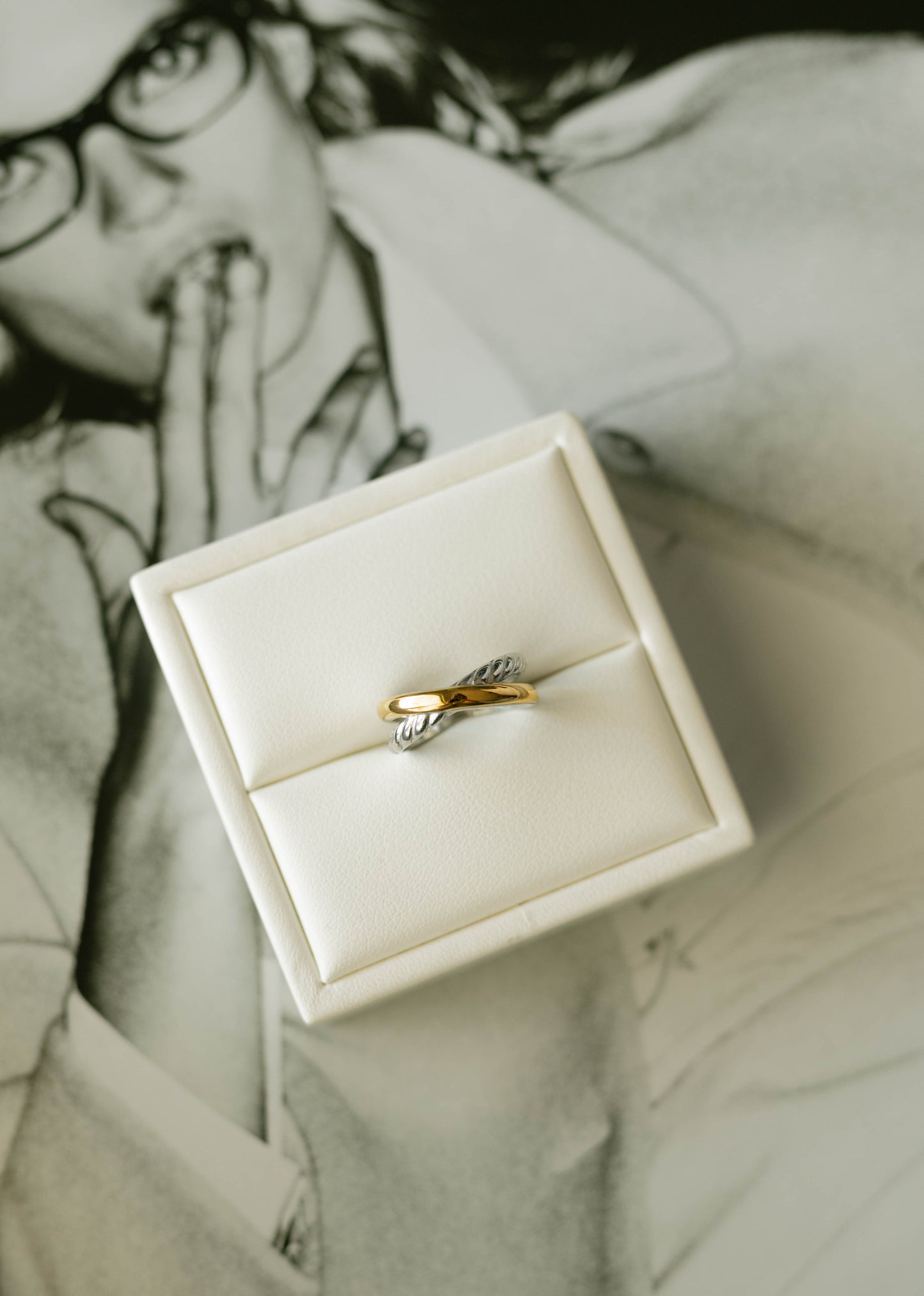 Dual Harmony Ring - Mixed Metal