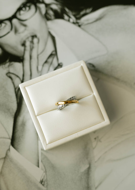 Dual Harmony Ring - Mixed Metal