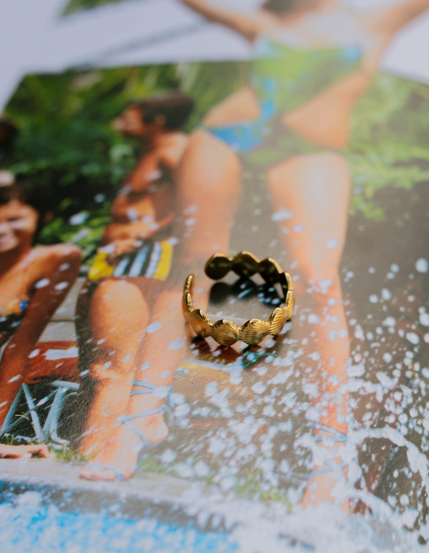 Scallop Shell Ring