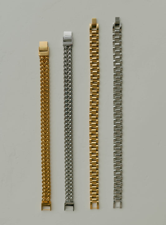 Watch Band Bracelet – Gold