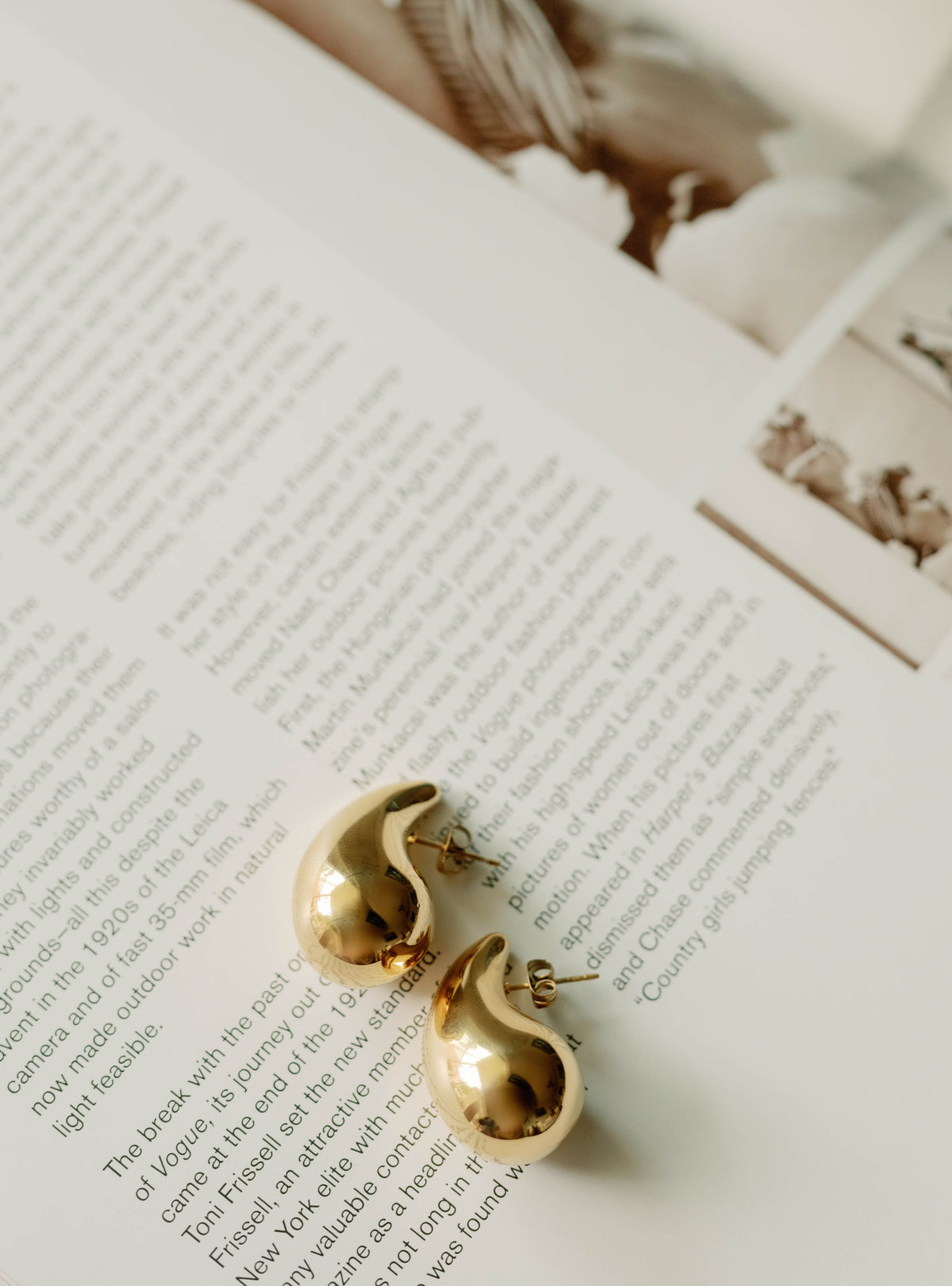 Liquid Drop Earrings
