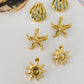 Capri Shell Stud Earrings