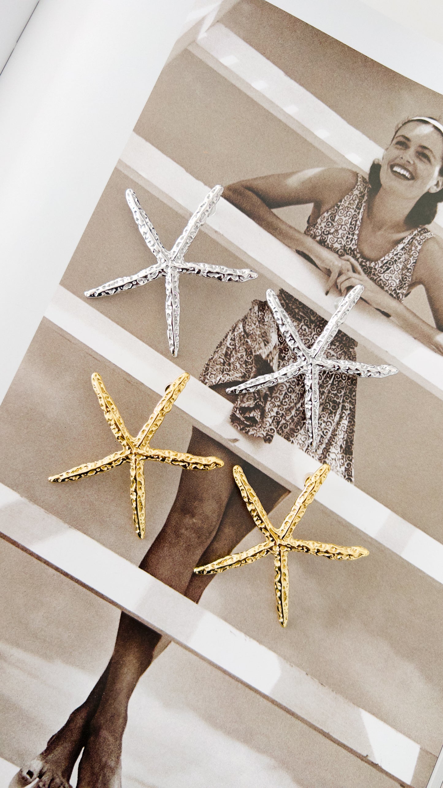 Stella Marina Earrings - Gold