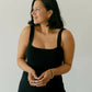 Black Onyx Marquise Stud Earrings